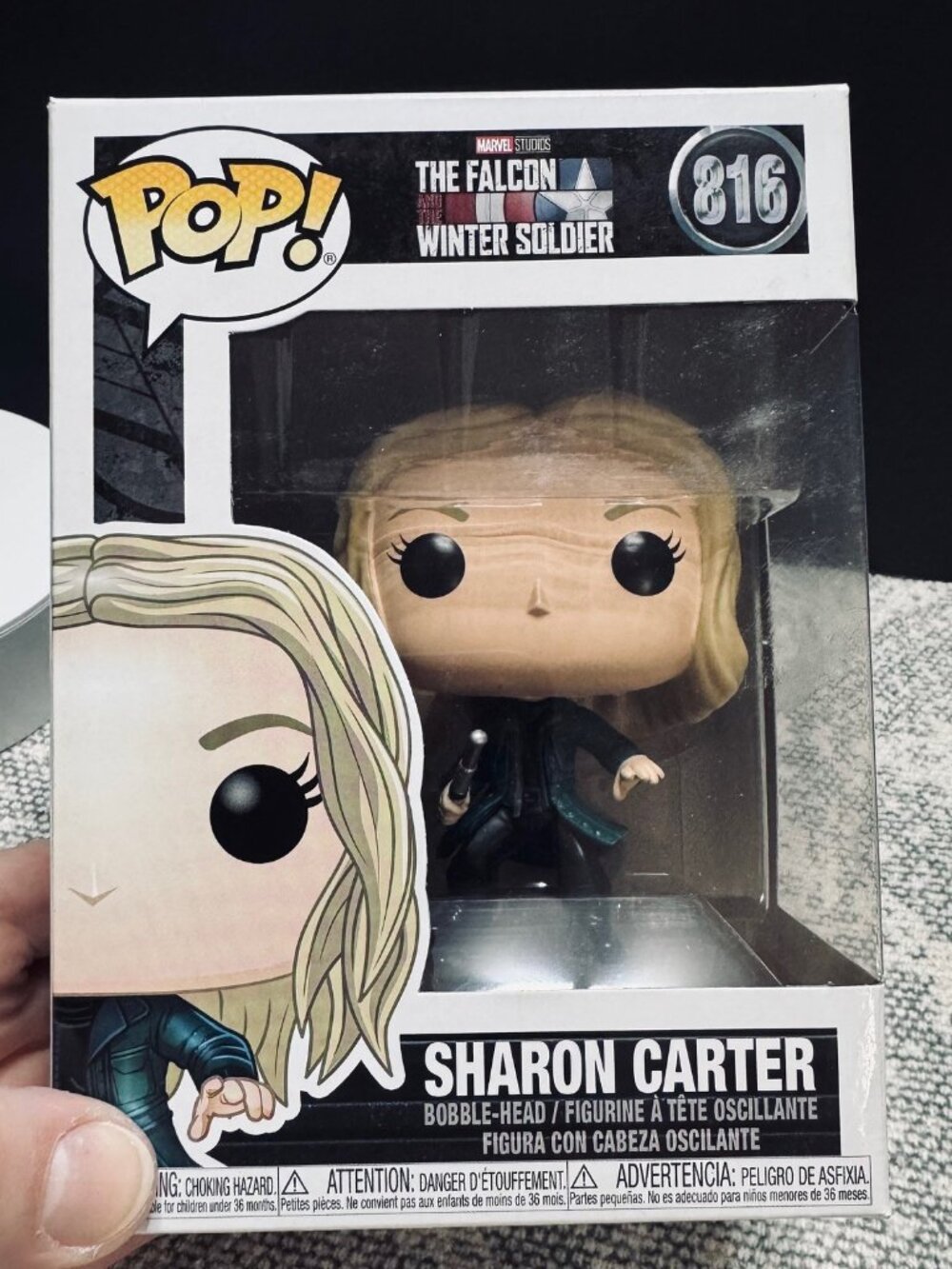 Funko Pop! Marvel- The Falcon And The Winter Soldier, Sharon Carter #816